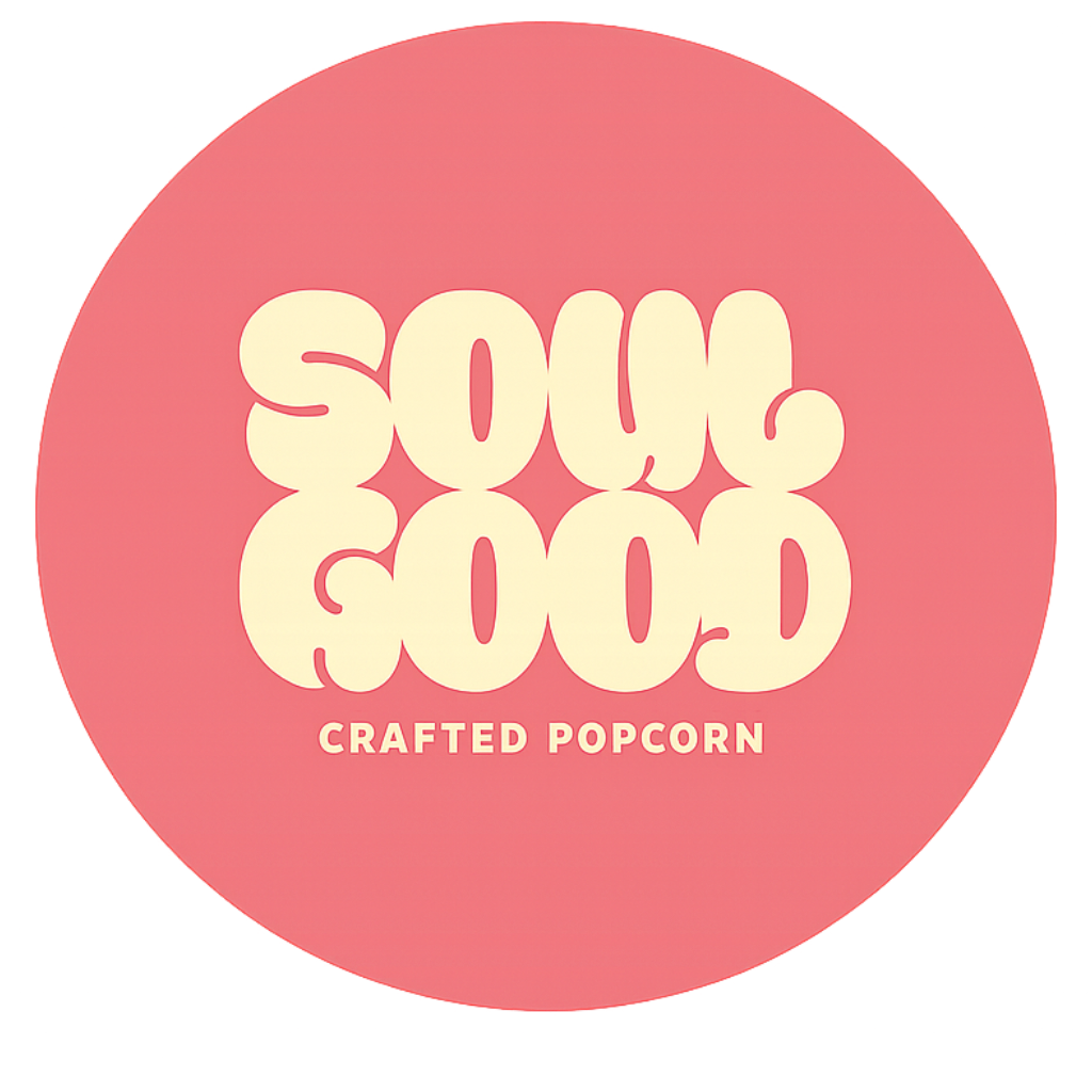 Soul Good Crafted Popcorn logo
